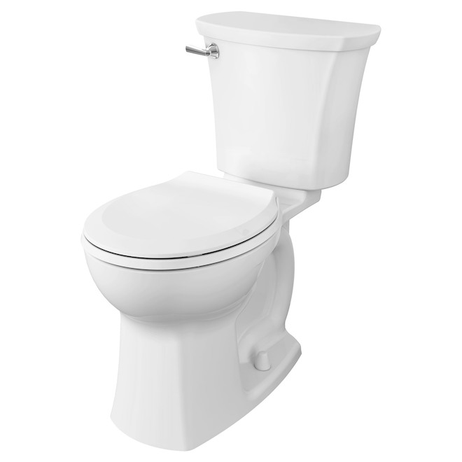 American Standard Edgemere 16.5-in White EverClean Surface 4.8 L/Flush Toilet