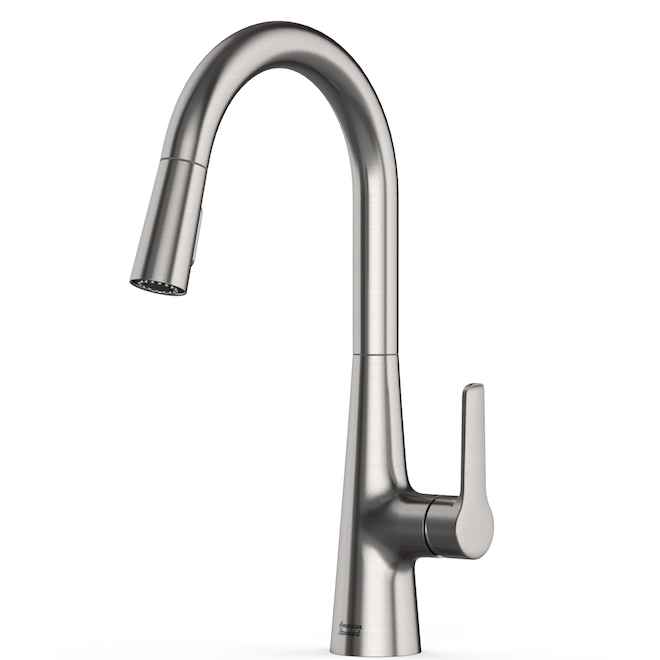 American Standard Calusa High-Arc Stainless Steel Pull-Down Kitchen Faucet - 1 Handle