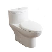 Toilette monobloc à deux chasses 4,1 L blanche Tofino d'American Standard