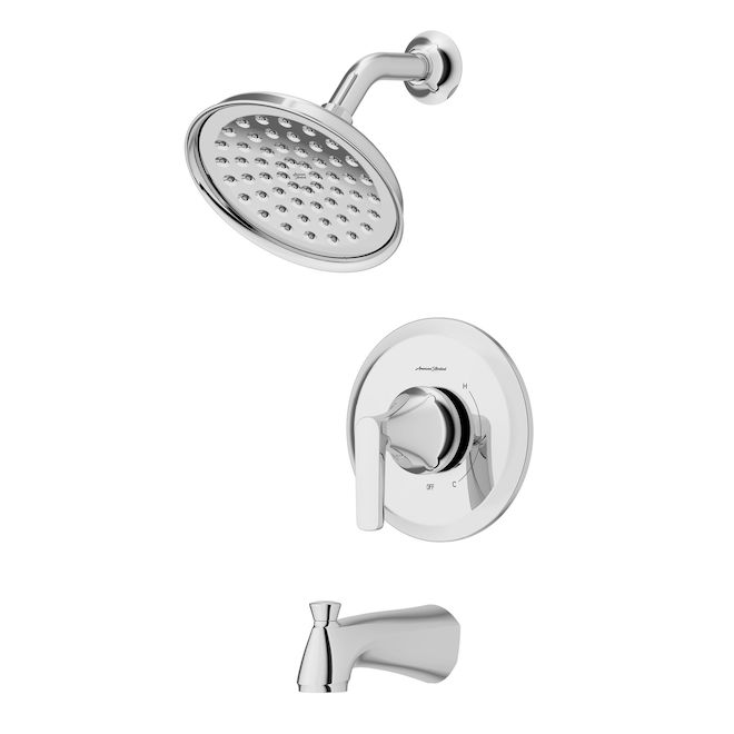 American Standard Becklow Tub and Shower Faucet Kit with 1 Handle - Polished Chrome