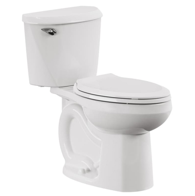 American Standard Reliant Complete Elongated White Toilet at Chair Height - 4.8-lpf