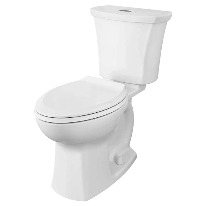 American Standard Edgemere Elongated Toilet with Dual Flush 17-in - 3.8 - 4.8 Lpf