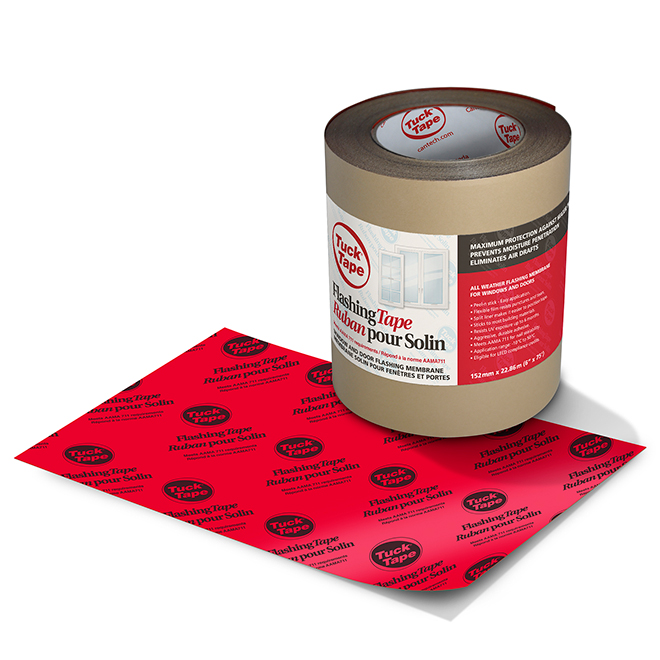 Tuck Tape(R) - Flashing Tape - 152 mm x 75' - Red