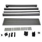 Aluminum Gate Picket Railing - 5'' - Titanium Grey