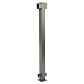 Railing Line Post - 4'' x 4'' x 42'' - Titanium Grey