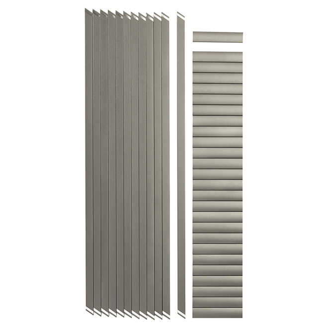 REGAL ALUMINUM Stair Railing Pickets 3/4" Titanium Slate 12Pack