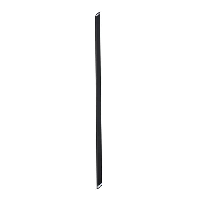 Classic Railing Straight Stair Picket - Aluminum - 0.75-in - Black - 12/Pack