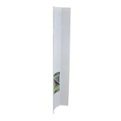Trousse de support de connecteur Regal, blanc 6 po x 61 po