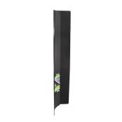 Trousse de support de connecteur Regal, noir  6 po x 61 po