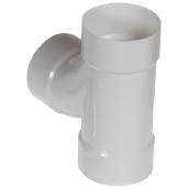Ipex PVC Pipe Fittings Tee Wye - 4 in Nominal Size - Hub - White