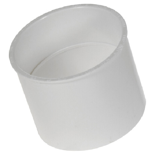 Manchon en PVC de Ipex avec butoir, femelle, blanc, diamètre de 3 po
