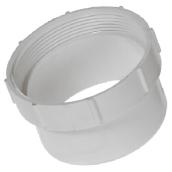 Ipex PVC-BDS Cleanout Adapter - Spigot Inlet and Female Outlet - White - 4-in dia