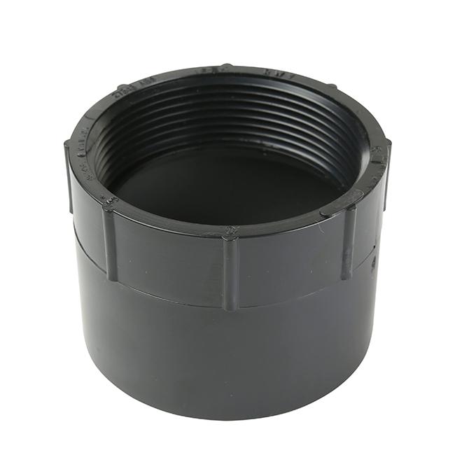 Ipex ABS Adapter - 3-in Dia - Female Inlet Thread - Use For Drain Waste ...