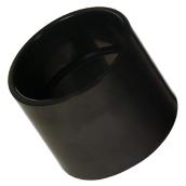 Ipex ABS Coupling Fitting - 3-in Dia x 3-in Dia - Hub Thread x Hub Thread - Black