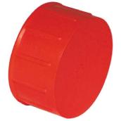 Bouchon d'essai flexible en polyéthylène ABS par Ipex, femelle, orange, diamètre de 2 po
