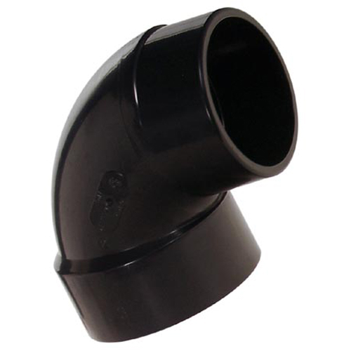 Ipex ABS Elbow Fitting - 4-in Dia x 4-in Dia - 90? Angle - For Drain, Waste and Ventilation