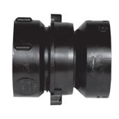 Ipex ABS Fitting Union with Washer - Use On Drain Waste and Vent System - Socket Connection - 1 1/2-in dia