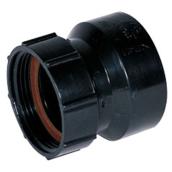 Ipex ABS Fitting Swivel Coupling - Use On Drain Waste and Vent System - Socket x Female Connection - 1 1/2-in dia