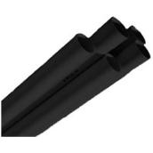 Tuyau de raccord industriel ABS « DWV » noir