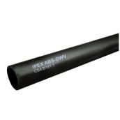 Ipex Cellcore ABS Drainage Pipe - For Drain Waste and Vent System - Black - 3-in Dia x 6-in L