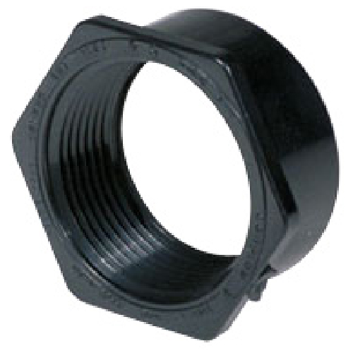 Ipex ABS Reducer Bushing Fitting - 1 1/2-in Dia x 3/4-in Dia - Use in Drain Waste Vent System - Black