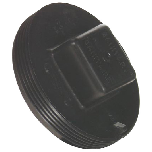 Ipex ABS Cleanout Plug Fitting 2in Dia Male Inlet Thread Use in