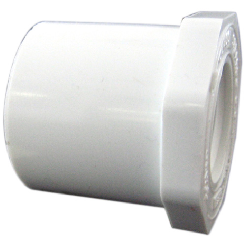 Industrial PVC Reducer Bushing - 1''-1/2'' - White