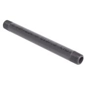 PVC Nipple - Threaded Ends - Schedule 80 - 1/2" - Grey