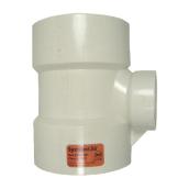 Ipex Flue Gas Venting White PVC Schedule 40 Female Tee - 3 x 3 x 1.5-in