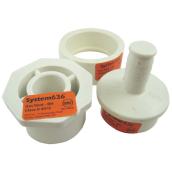 Ipex White PVC 1-1/2 x 2-in Condensate Drain Kit