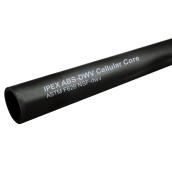 Ipex ABS Solvent Welded Cell Core Pipe - 4-in Dia x 6-ft L - For Drain Waste Vent System