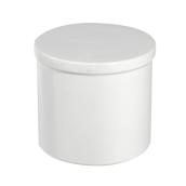 Bouchon à emboîtement industriel en PVC, 1 1/4", Blanc