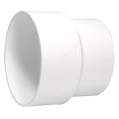 Ipex 4-in x 3-in PVC-BDS Reducer Coupling with Pipe Stop