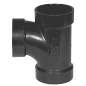 Ipex Black ABS Plastic Sanitary Tee - 1 1/2-in diameter