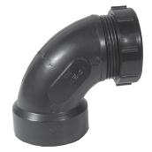 IPEX 1-1/2-in Black ABS Hub Elbow with Sliding Joint