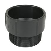 Adaptateur mâle en ABS pour tuyau de drainage de 3 po IPEX