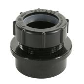 IPEX 1.5 x 1.25-in Black ABS-DWV Spigot Trap Adapter