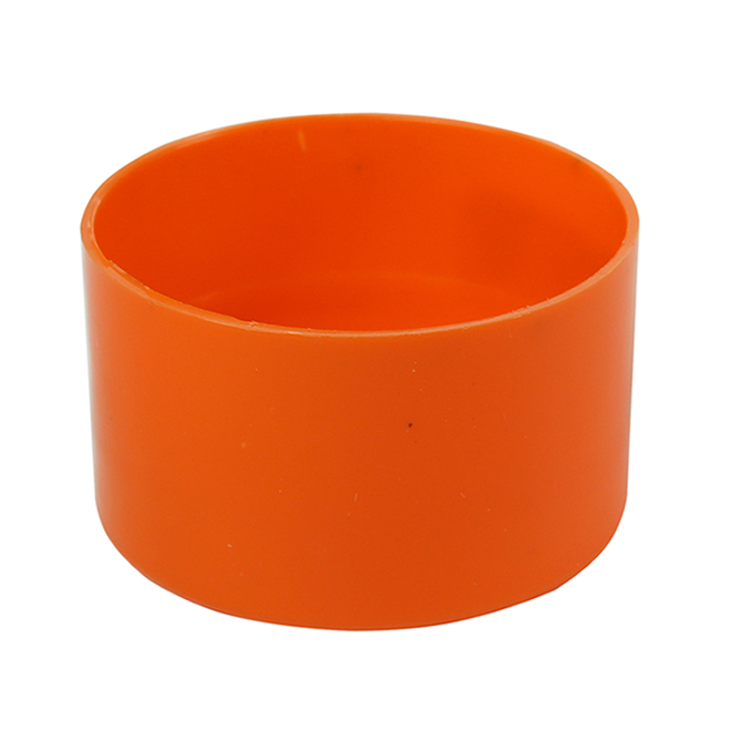 Capuchon d'essai de 1 1/2 po de diamètre IPEX, orange