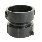 Adaptateur de tuyau femelle cuivre-ABS 1 1/2 x 1 1/4 po en plastique ABS noir IPEX