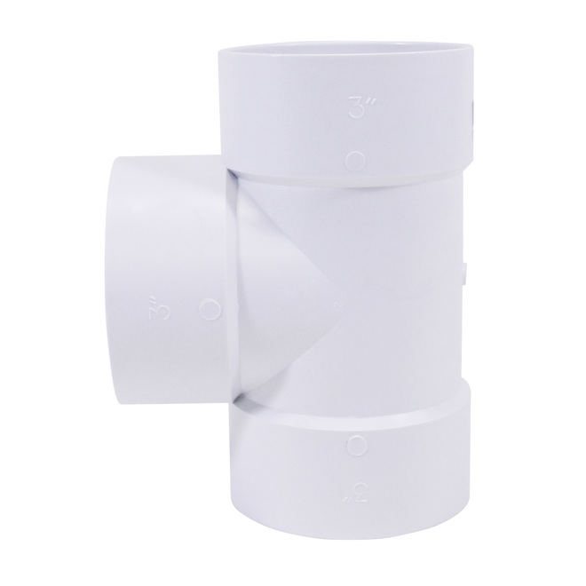 IPEX 3-in PVC-BDS Tee (Hub)