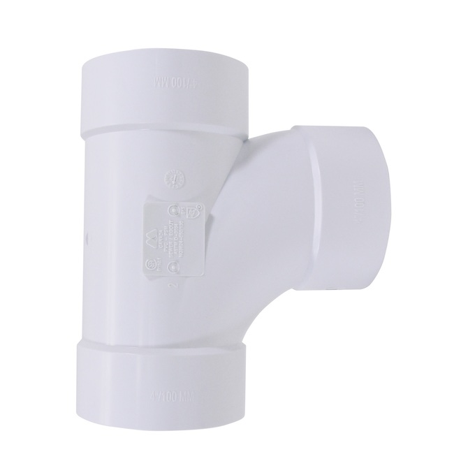 IPEX 3-in PVC-BDS Sanitary Tee (Hub)