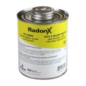 Colle à solvant pour PVC RadonX par IPEX, 946 ml