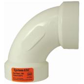 Ipex 2-in White PVC 90° Hub Elbow
