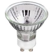 Globe Halogen Bulb - MR16 - GU10 - 50 W - Clear - 2-Pack