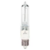 Ampoule halogène en verre transparent de Globe Electric, T4-E11, 120 V, 50 W, culot moyen