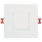 Dimmable Recessed Light - Square - 9W LED - White