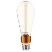 Ampoule DEL ST64 3 W, intensité variable, ambré