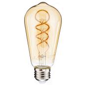 Ampoule DEL ST19 6,5 W, intensité variable, ambré