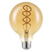 Ampoule DEL G30 6,5 W, intensité variable, ambré