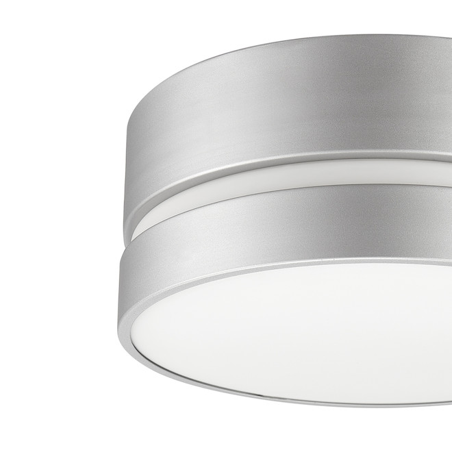 Globe Electric Bellamy Flush-Mount Ceiling for Bedrooms - Uses 2 A19 E26 60-Watt Bulbs - Frosted Glass Shade - Dimming